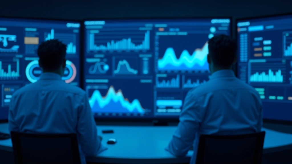 Schermate di monitoring con grafici in tempo reale, metriche di previsione e dashboard operativa di un sistema portuale